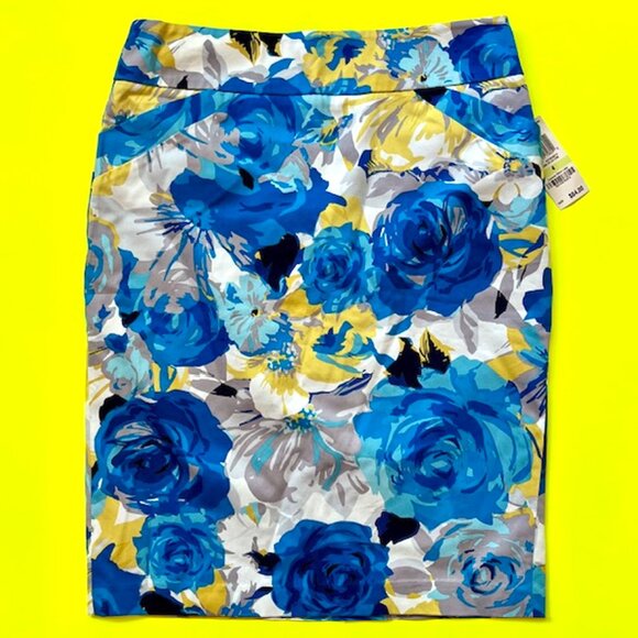 Charter Club Floral Pencil Skirt - Picture 1 of 2